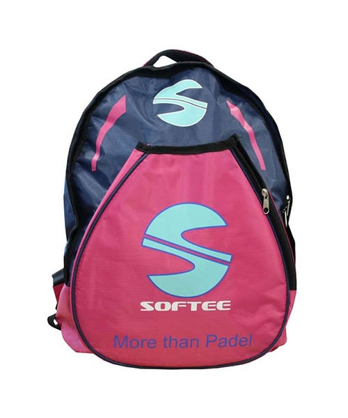 Softee padel Rex | Mochila marino rosa