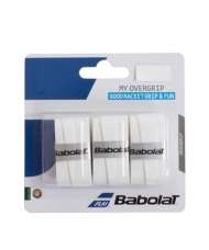 OVERGRIP BABOLAT MY OVERGRIP X3 NEGRO BLANCO