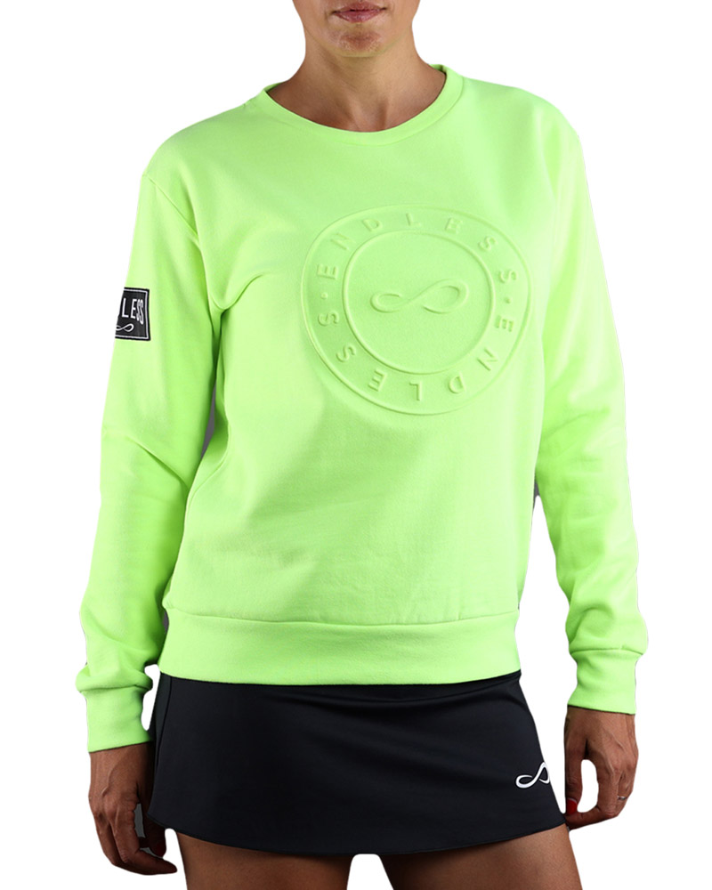 SUDADERA ENDLESS INNER VERDE MUJER