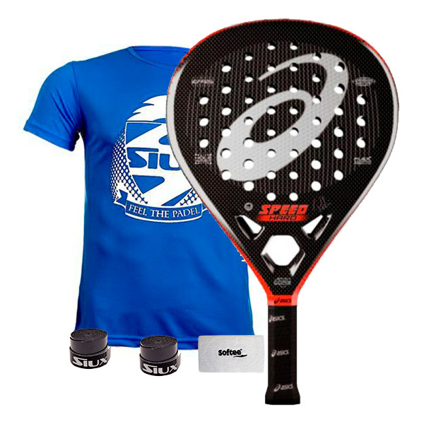 pala de padel asics speed hard