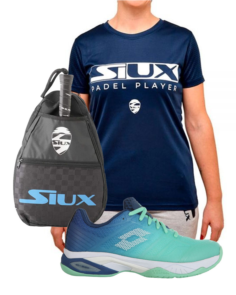 PACK LOTTO MIRAGE 300, CAMISETA SIUX ECLIPSE Y BANDOLERA SIUX S BAG