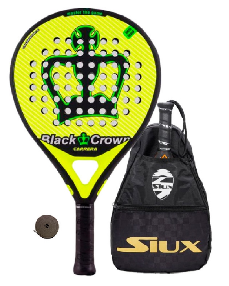 pack de padel black crown