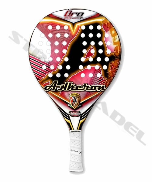 Pala de Padel Akkeron Oro Burdeos 2014