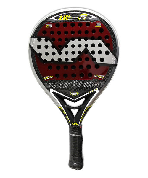 Pala de padel Varlion LW Carbon 5 Roja