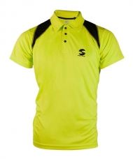 POLO PADEL SOFTEE REFLEX AMARILLO FLUOR NEGRO