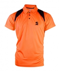 POLO SOFTEE REFLEX NARANJA FLUOR NEGRO