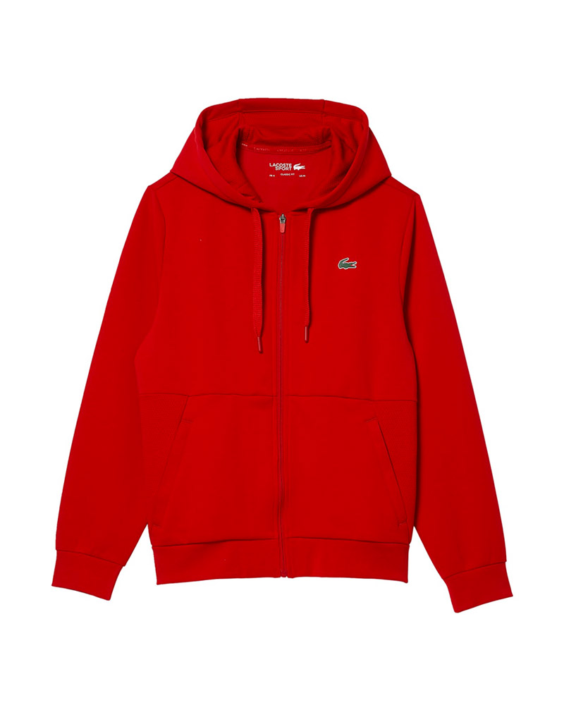 SUDADERA LACOSTE ROJO