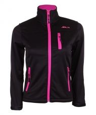 SOFTSHELL SIUX LAUREZ MUJER NEGRO FUCSIA