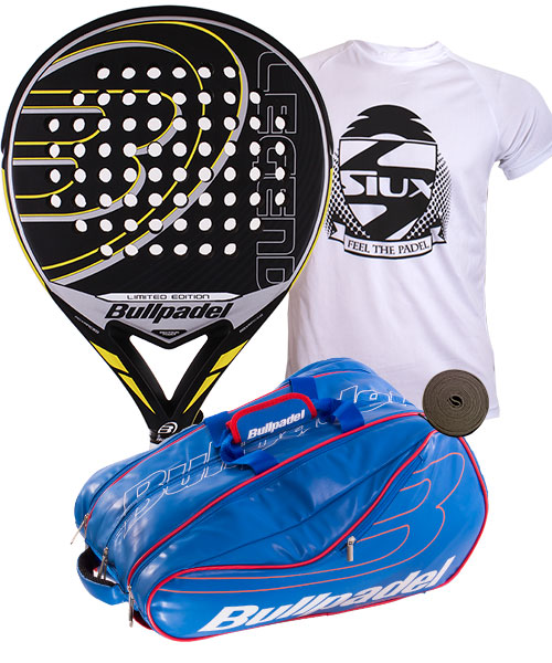 Pack completo Bullpadel Limited Edition y Paletero Avantline