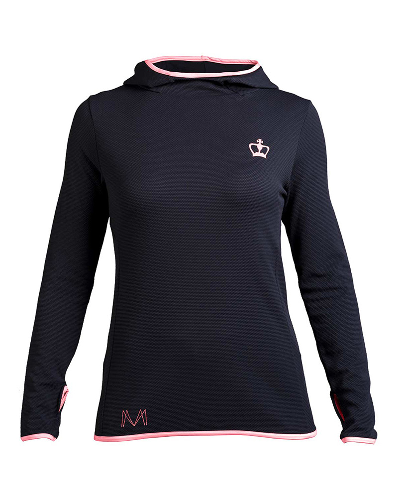 Camiseta padel mujer Black Crown Tallin rosa