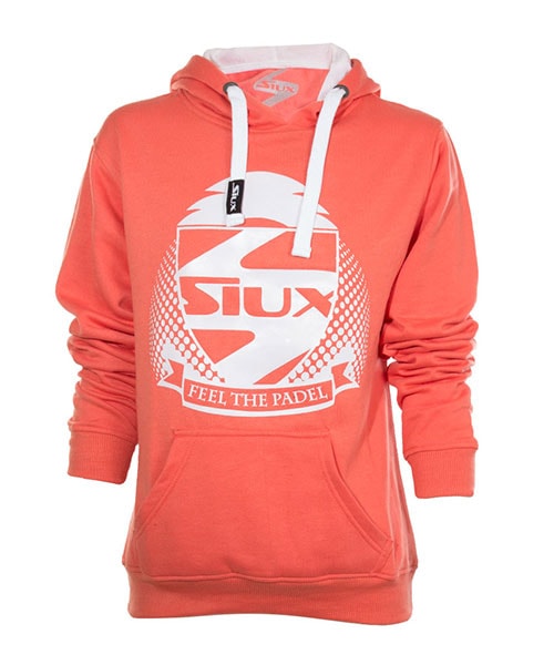 SUDADERA SIUX BELICE MUJER CORAL