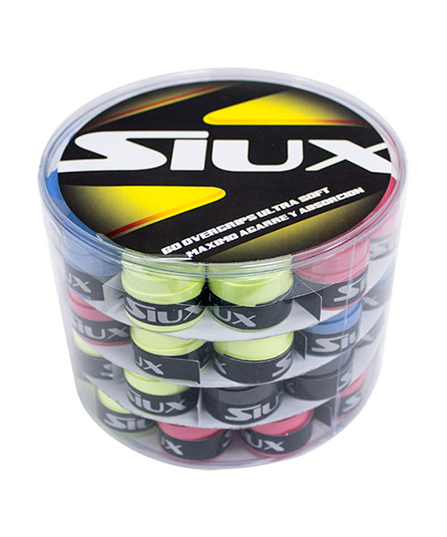 CUBO 60 OVERGRIPS SIUX ULTRA SOFT COLORES