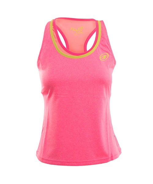 CAMISETA BULLPADEL VISTOLA ROSA FUCSIA