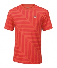 CAMISETA WILSON SU LABYRINTH CREW CORAL