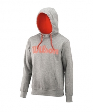 SUDADERA WILSON SCRIPT COTTON PO HOODY GRIS