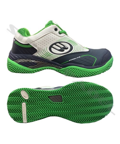 Zapatillas Bullpadel Beta Marino Verde 2014