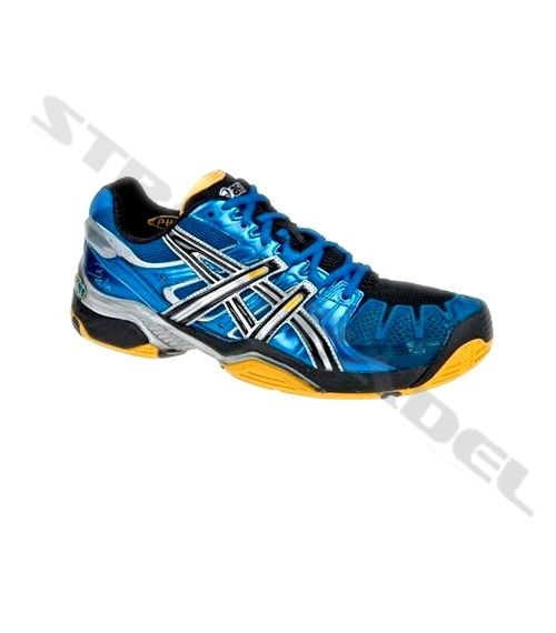 Estación Enjuague bucal Unidad ASICS GEL BELA 2 AZUL OC AMARILLO 2011 - ZAPATILLAS