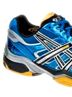 Estación Enjuague bucal Unidad ASICS GEL BELA 2 AZUL OC AMARILLO 2011 - ZAPATILLAS