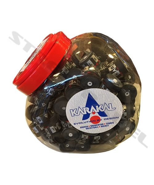 Cubo Overgrip Karakal X-Tak Negro
